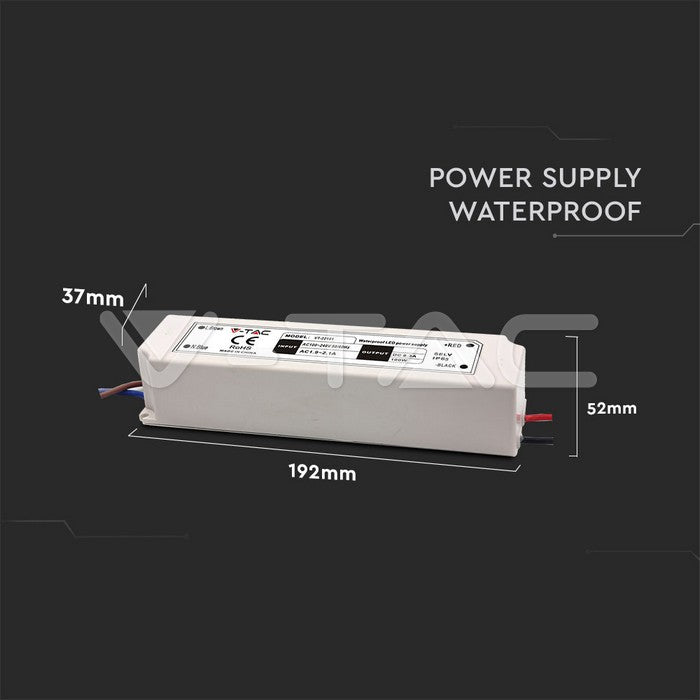 Sursa alimentare banda LED 12V 8A 100W IP67 V-TAC