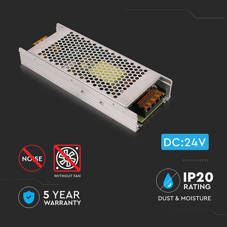 Sursa alimentare banda LED 24V 360W 15A IP20 V-tac SKU-3275