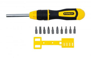 Surubelnita magnetica cu clichet +10 varfuri 0-68-010 Stanley