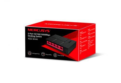 Switch Desktop 5 porturi 10/100/1000 Mbps Mercusys