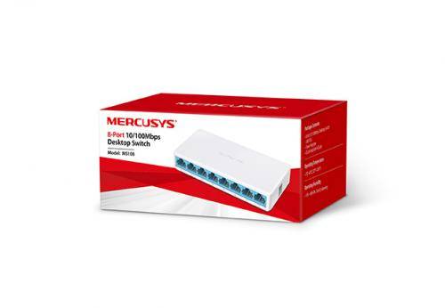 Switch Desktop 8 porturi 10/100Mbps Mercusys MS108