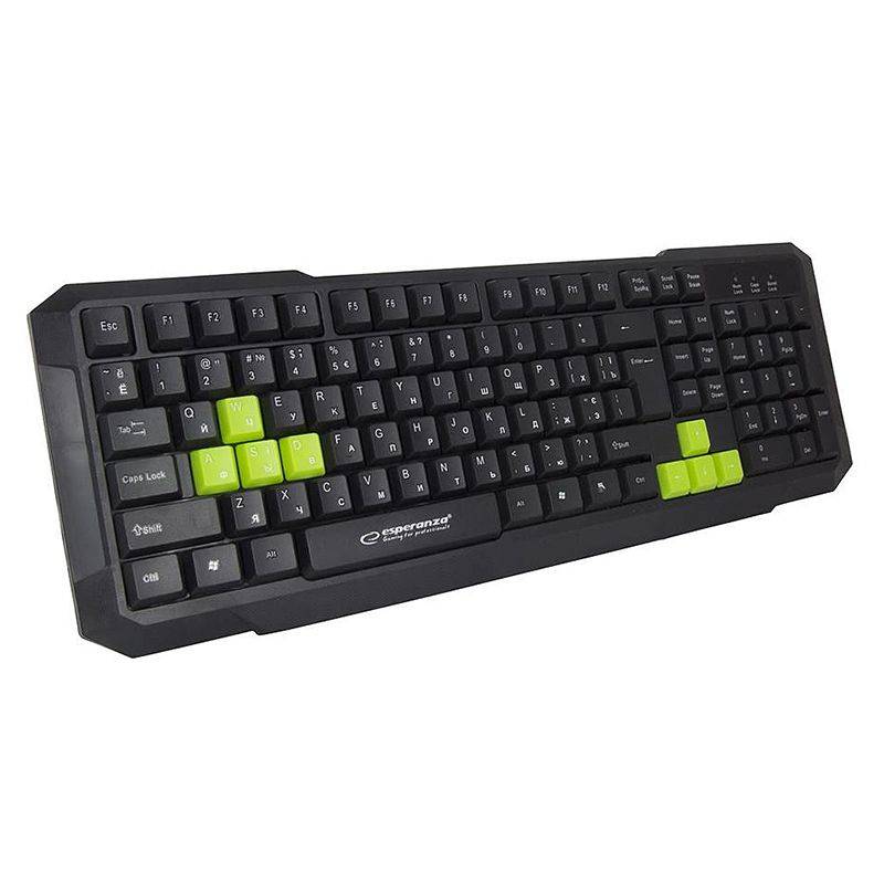 Tastatura gaming verde ASPIS ESPERANZA