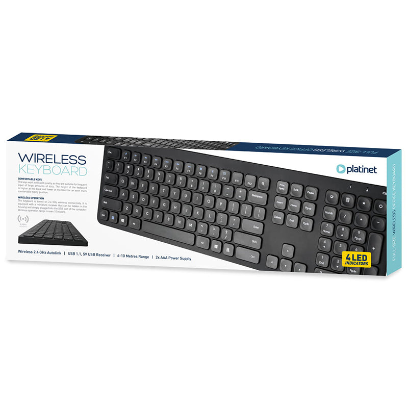 Tastatura wireless 2.4GHZ PLATINET PMK100W