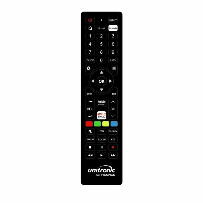 Telecomanda 1720 Unitronic universala compatibila TV LCD Hisense 1720WUNI20190903