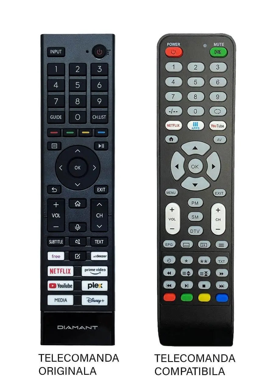 Telecomanda compatibila TV Diamant /HORIZON /Hisense 43HL5530U/C ER 9581 (581)
