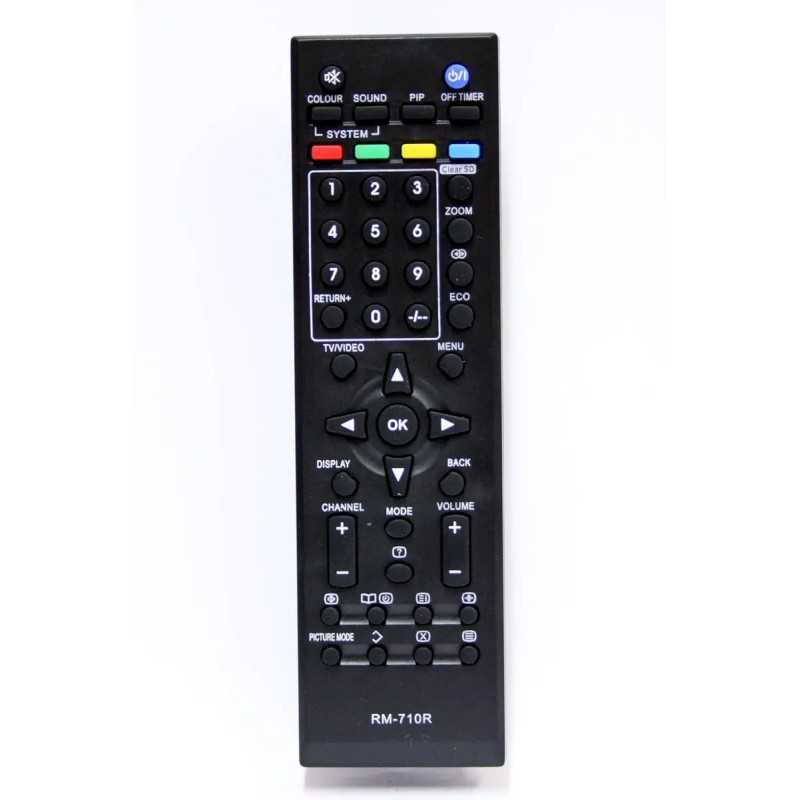 Telecomanda compatibila TV JVC RM-710R cod ER 177 /MFY 167 (47)