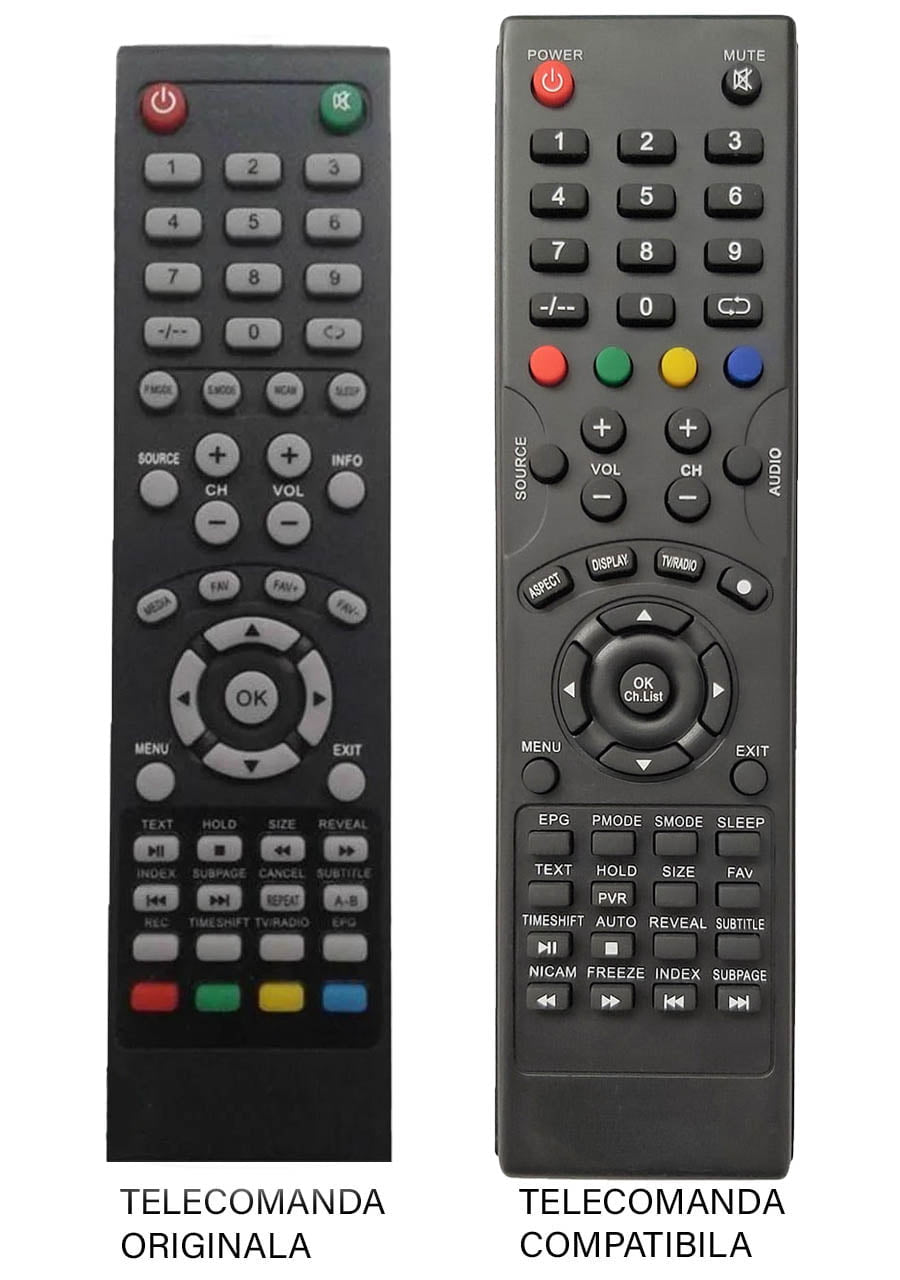 Telecomanda compatibila TV Legend EE-T24 IR 1175 (408-1)