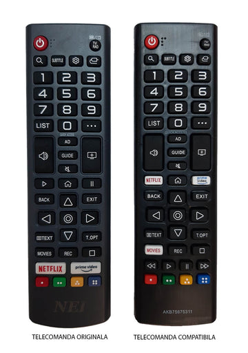 Telecomanda compatibila TV NEI 55 NE 6900 IR 1439 (356-1)