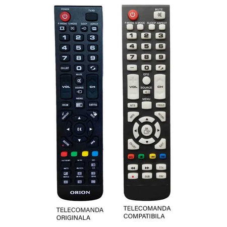 Telecomanda compatibila TV Orion Vortex LCD cod ER 1185 /MFY 1175 (409-1)