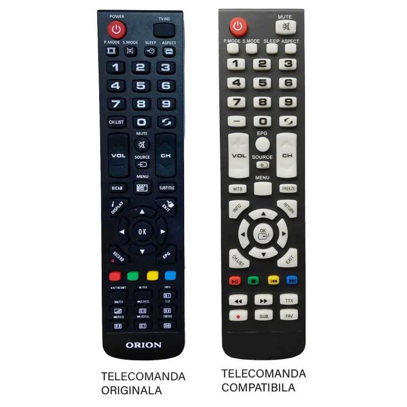 Telecomanda compatibila TV Orion Vortex LCD cod ER 1185 /MFY 1175 (409-1)