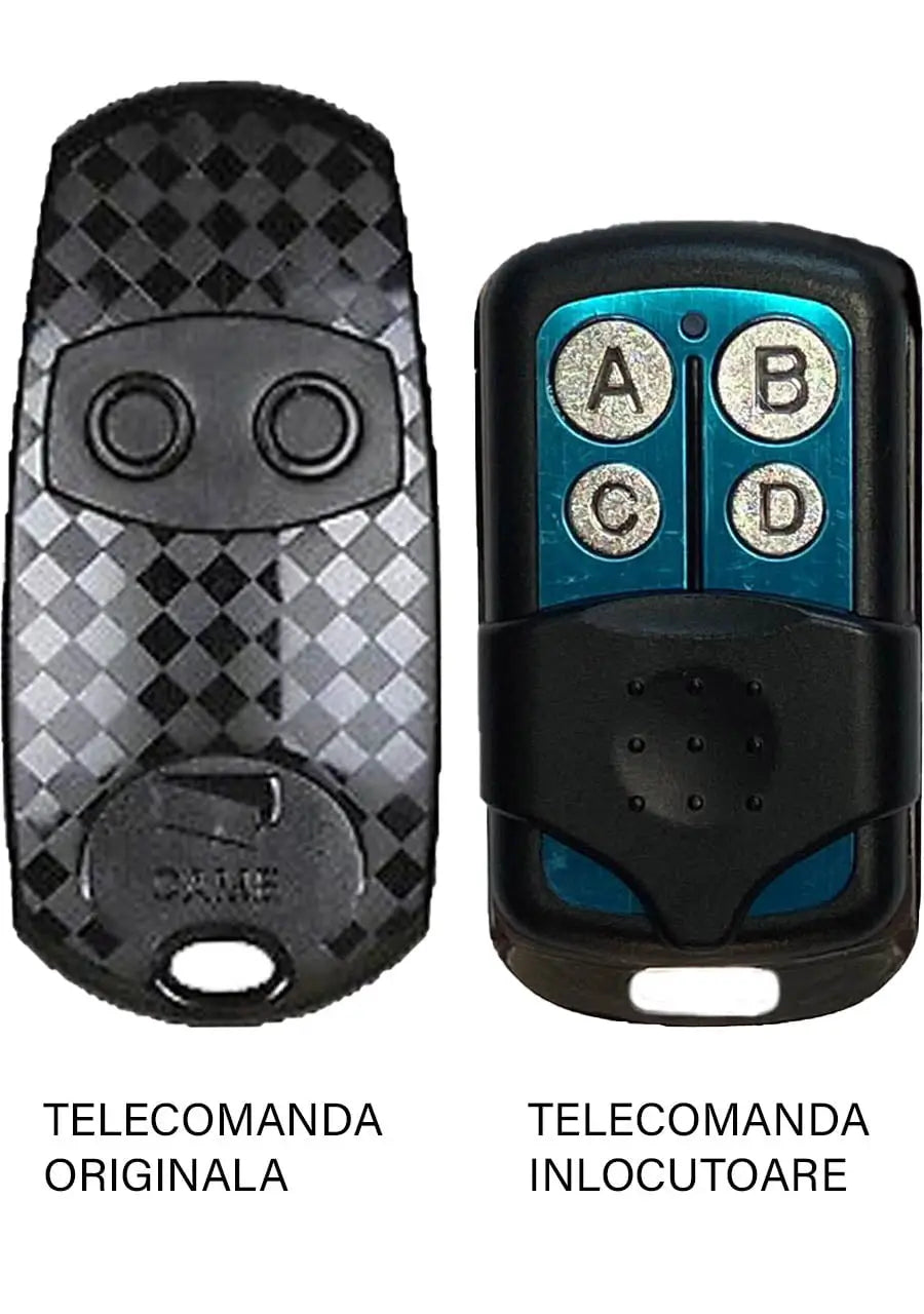 Telecomanda poarta garaj 2 butoane cod fix frecventa 433.92MHz Came Top 432EV compatibila cu originalul (805)