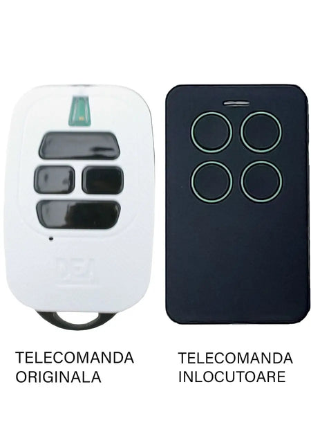 Telecomanda poarta garaj 4 butoane cod saritor frecventa 433.92MHz Dea GTi4 compatibila cu originalul (810/4)