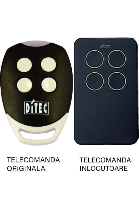 Telecomanda poarta garaj 4 butoane cod saritor frecventa 433.92MHz Ditec Gol 4C compatibila cu originalul (811)