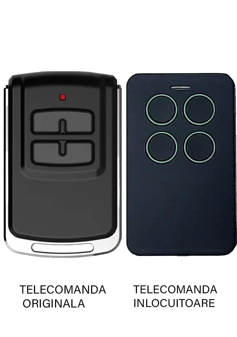 Telecomanda poarta garaj 4 butoane T4301 Cod Saritor Compatibila cu automatizarile LINOMATIK si receptorul extern R5113 compatib