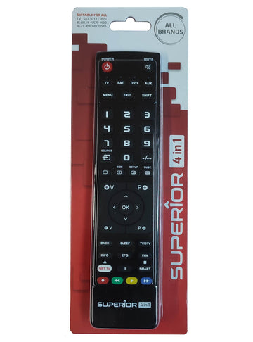 Telecomanda SUPERIOR programabila 4 in 1 (212)