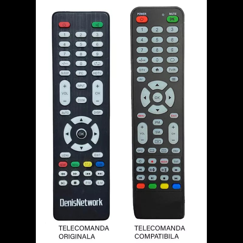 Telecomanda TV DenisNetwork compatibil cu originalul cod ER1672 /MFY1662 (567)