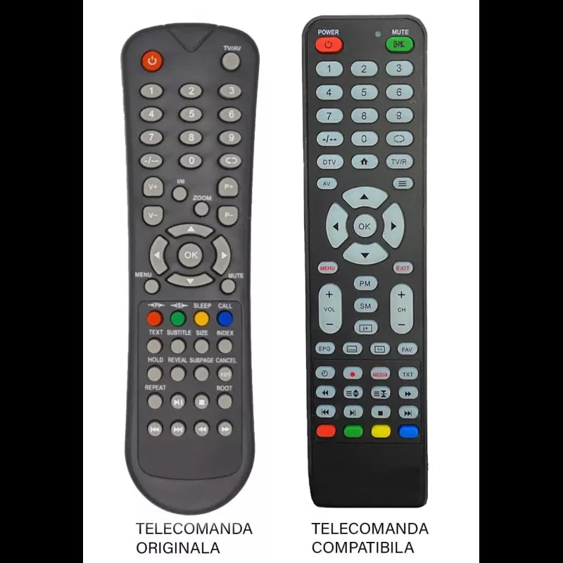 Telecomanda TV Edelstein Hyundai Horizon 32EA400 compatibila Cod ER 1124 MFY 1114 (466)