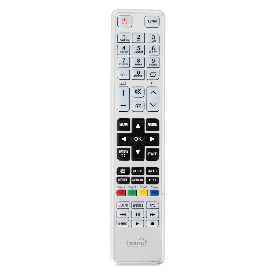 Telecomanda universala TV 9in1 pentru 9 marci Samsung LG Sony Panasonic Toshiba Philips Hisense Sharp Grundig URC ALL