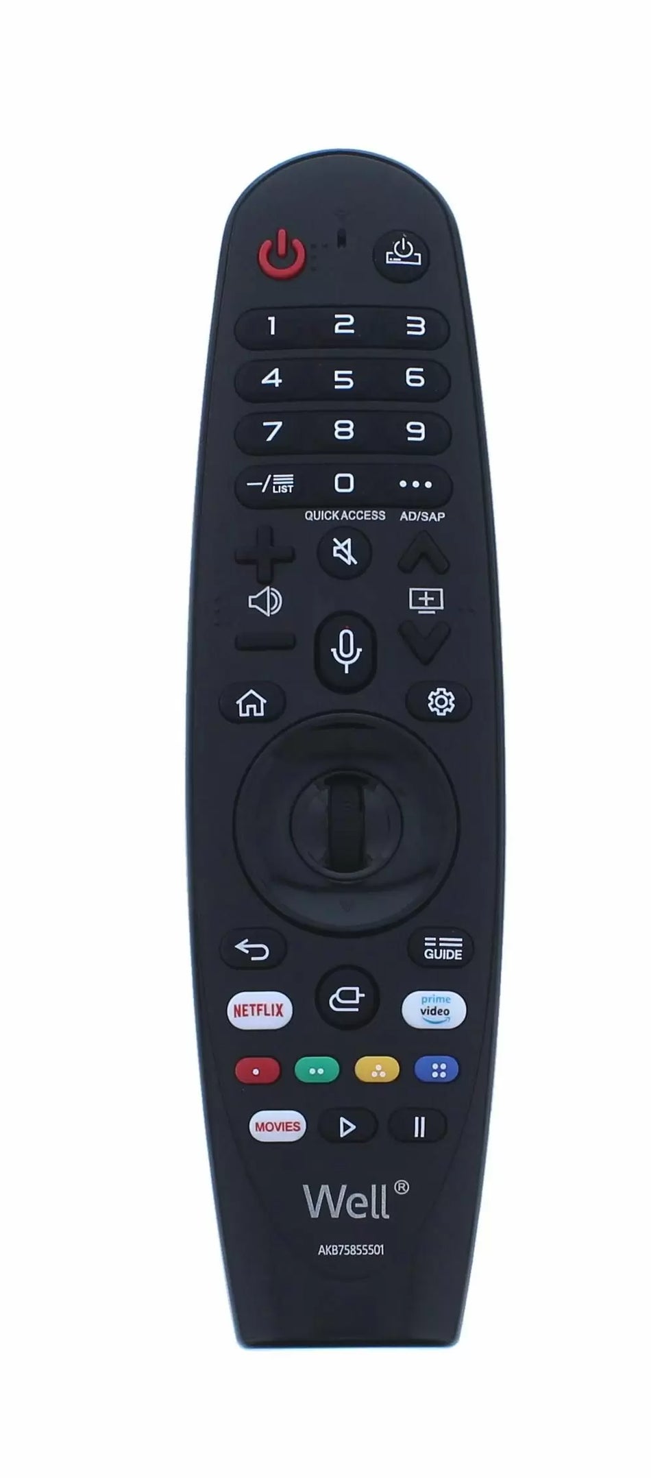 Telecomanda universala TV LCD LG AKB75855501 Well RC-UNIV-LG01-WL
