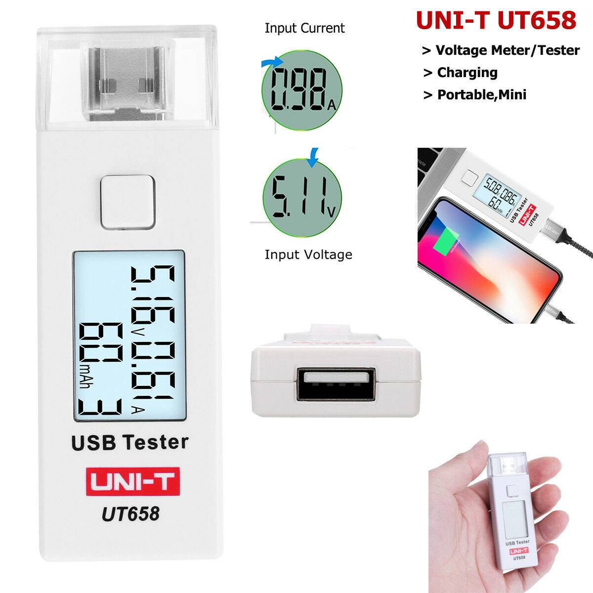 Tester USB UT658 UNI-T