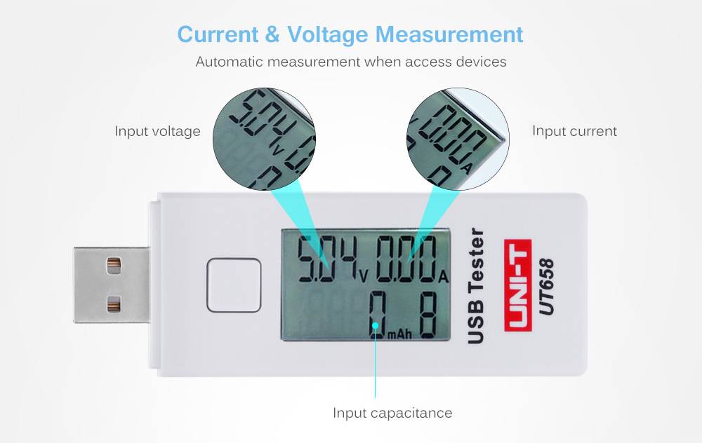 Tester USB UT658 UNI-T