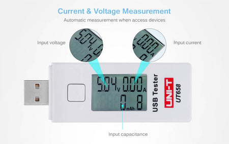 Tester USB UT658 UNI-T