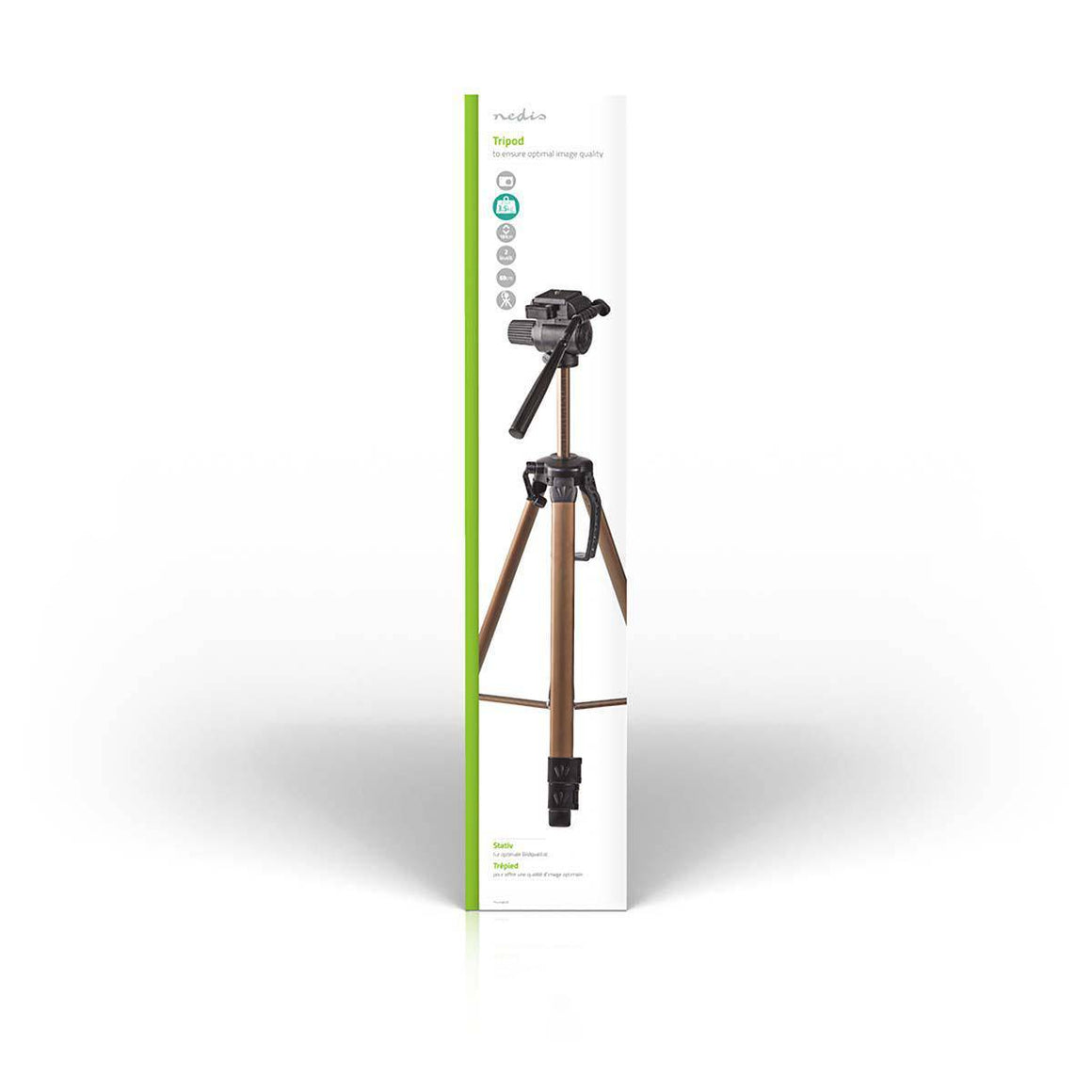 Trepied extensibil cu functie de rotire si inclinare max 3.5kg Nedis