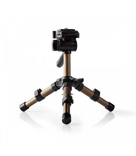 Tripod profesional extensibil aluminiu 22cm capacitate max 1kg argintiu NEDIS