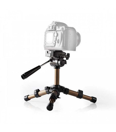 Tripod profesional extensibil aluminiu 22cm capacitate max 1kg argintiu NEDIS