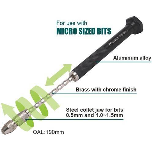 Trusa burghiu ProsKit MS-533