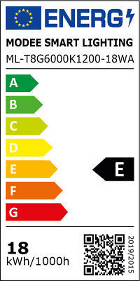 Tub LED T8 18W 2160lm 1200mm lumina rece 6000K Modee ML-T8G6000K1200-18WA