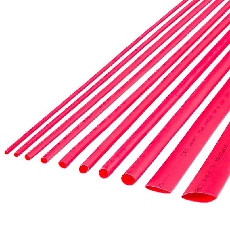 Tub termocontractabil rosu CB-HFT 4.5/2.25mm 1m flexibil fara halogeni rezistent la flacara 1 buc Rebel NAR0257.1-1