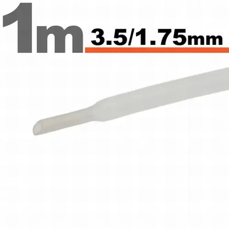 Tub termocontractant transparent 3.5 /1.75 mm 1m lungime