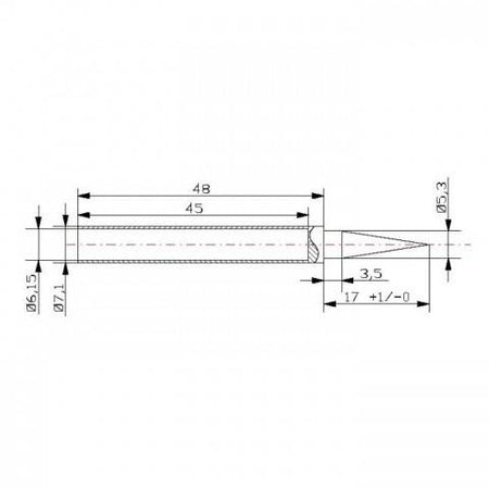 Varf letcon de lipit 28011 2buc 28941 Fahrenheit