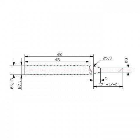 Varf letcon de lipit 28011 set 2buc 28943 Fahrenheit