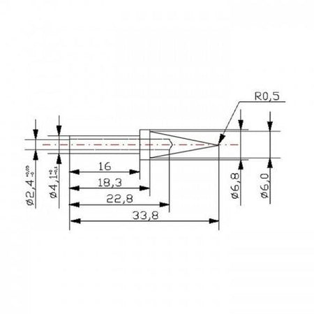 Varf letcon de lipit 28012 2buc 28946 Fahrenheit