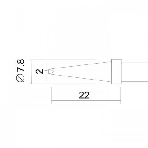 Varf letcon de lipit 28020 2buc 28934 Fahrenheit