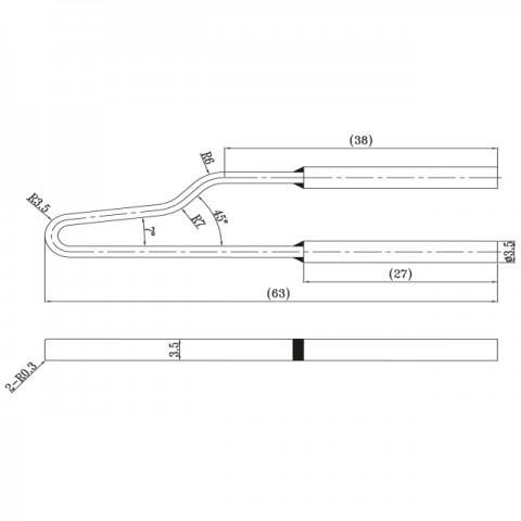 Varf letcon de lipit 28021 2buc 28050 Fahrenheit