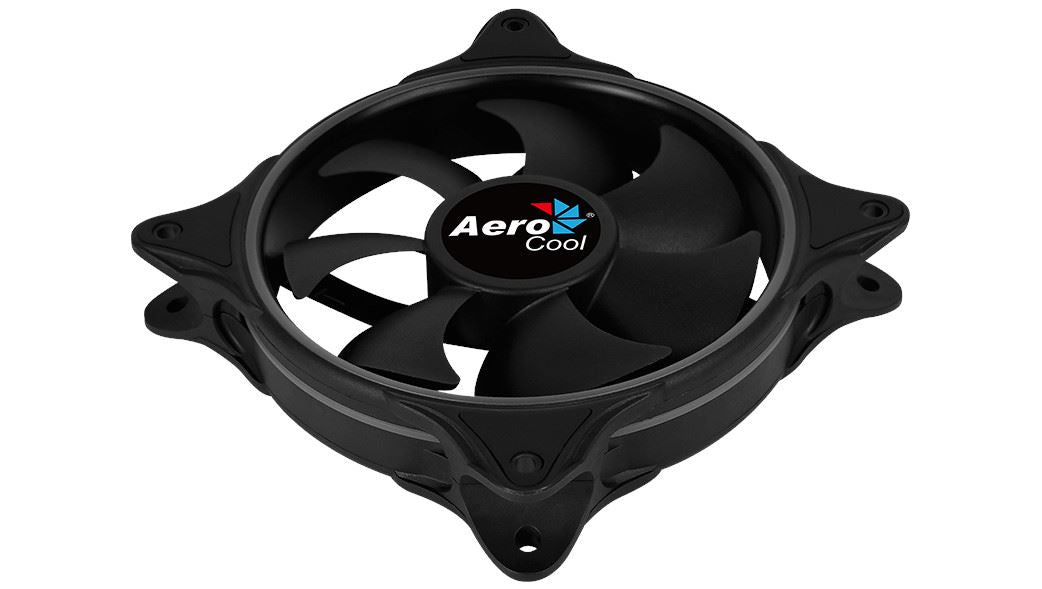 Ventilator Aerocool Eclipse 120x120x25mm 12V iluminare aRGB 12LED-uri rulmenti Hydraulic Bearing sistem anti-vibratii 1200RPM E