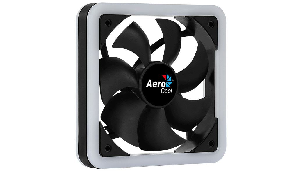 Ventilator Aerocool Edge14 120mm aRGB 12LED anti-vibratii 1200RPM