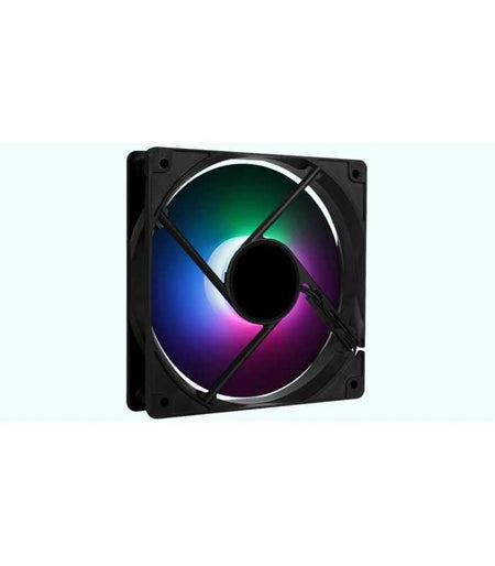 Ventilator Aerocool Frost12 120x120x25mm iluminare RGB 8 LED-uri rulmenti Sleeve Bearing 1000 RPM