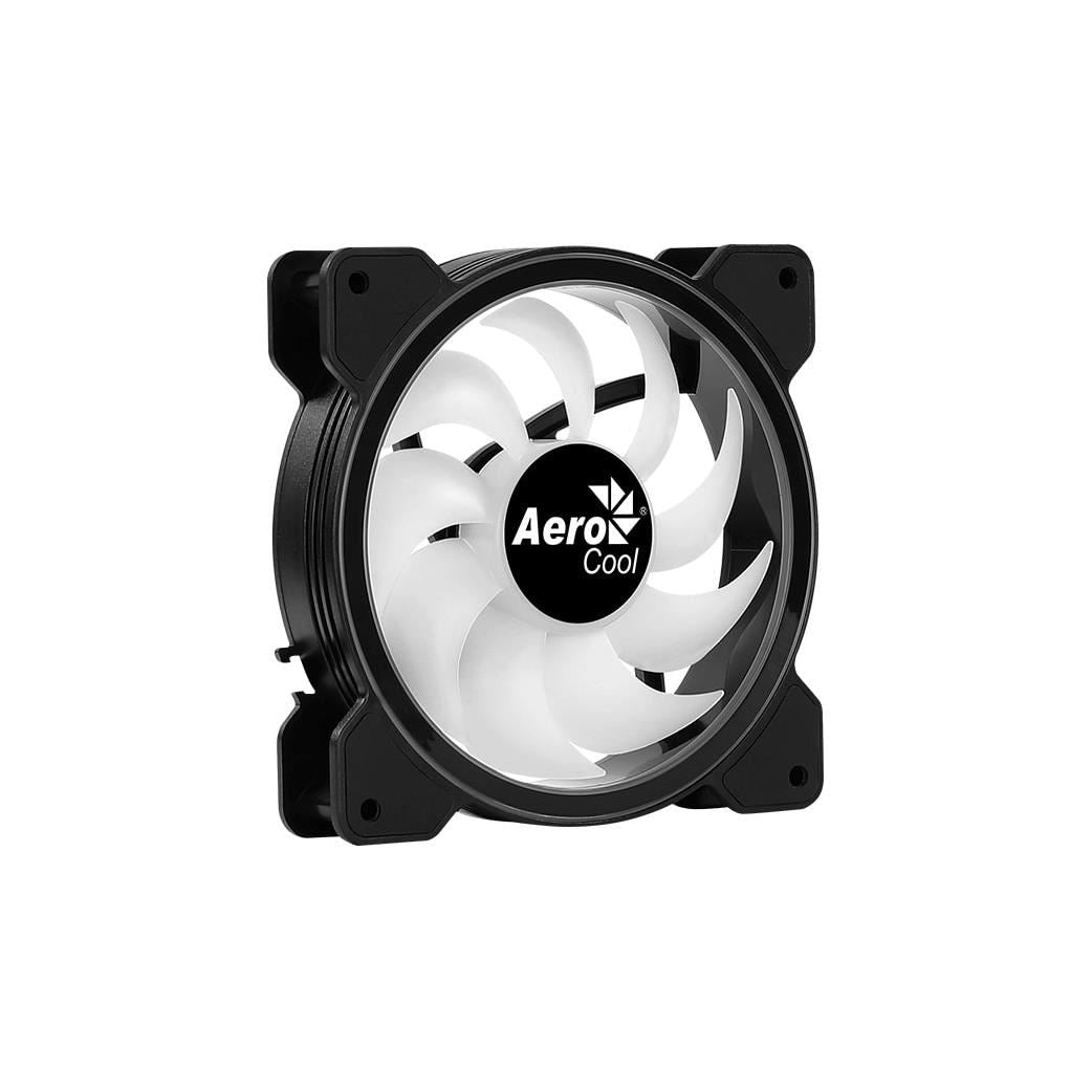 Ventilator Aerocool Saturn 120x120x25mm 12V aRGB LED rulmenti Hydraulic Bearing anti-vibratii 1000RPM SATURN-12F-ARGB