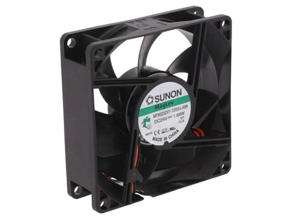 Ventilator DC axial 24VDC 80x80x25mm 69.29m3/h 33dBA Vapo SUNON MF80252V1-1000U-A99