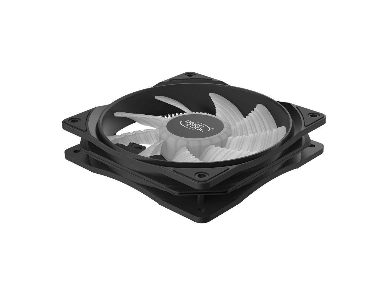 Ventilator Deepcool RF120 120mm 12V cu iluminare albastra