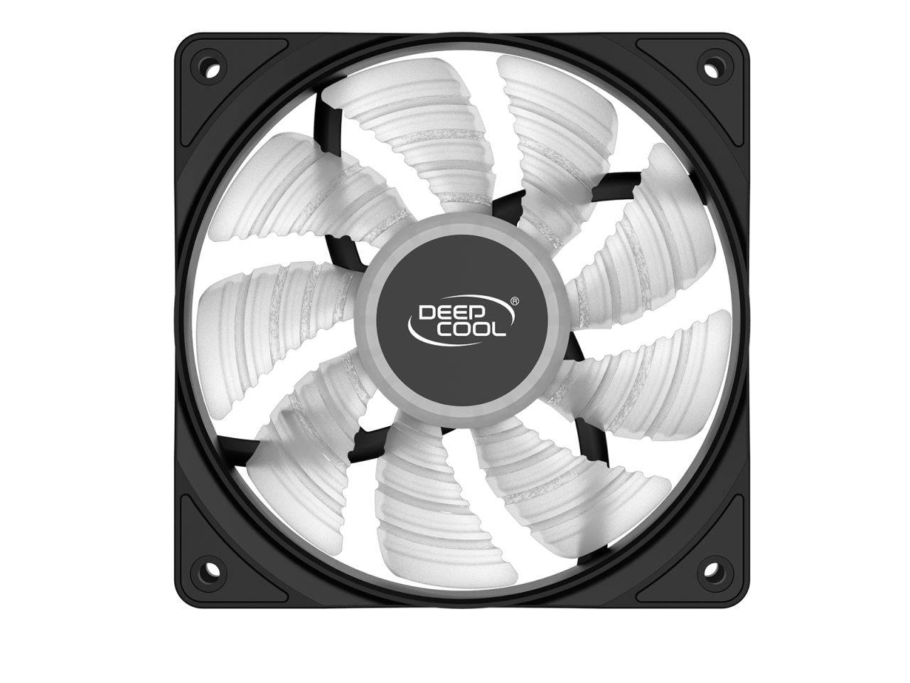 Ventilator Deepcool RF120 120mm 12V cu iluminare albastra