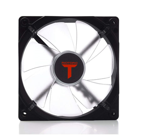 Ventilator Riotoro Performance Edition 120mm iluminare rosie