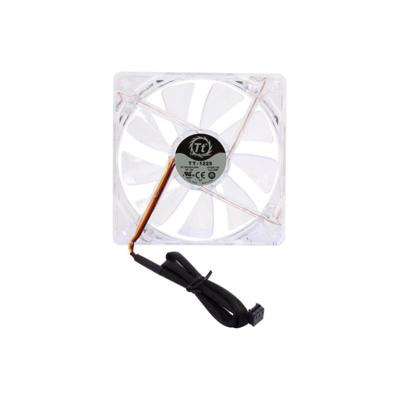 Ventilator Thermaltake Pure 12 LED 120mm 1000rpm 40.997CFM iluminare rosie 3pini