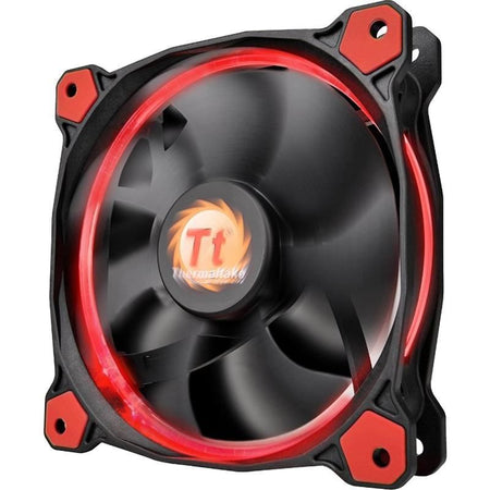 Ventilator Thermaltake Riing 12 High Static Pressure 120mm iluminare rosie